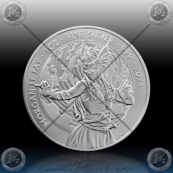 1oz V. BRITANIJA 2 Pounds 2024 (Myths and Legends - MORGAN LE FAY ) UNC